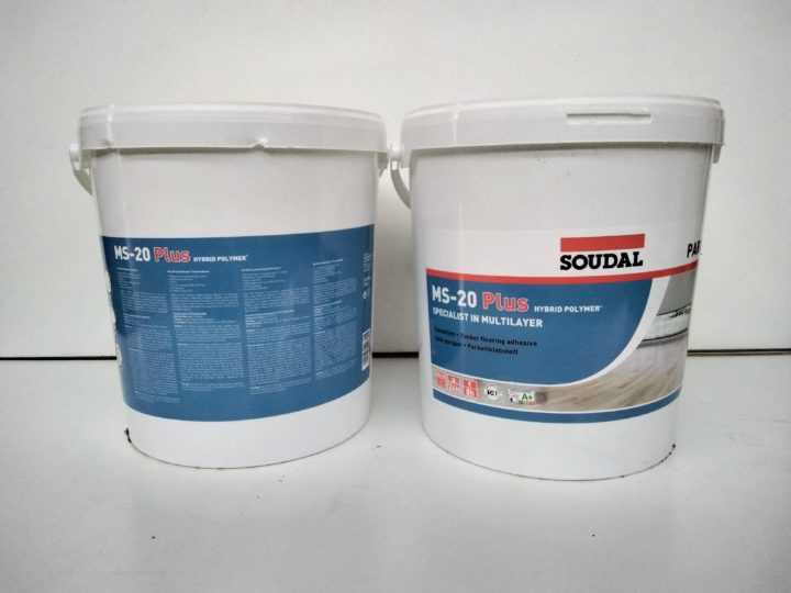 colle parquet SOUDAL MS-20 plus